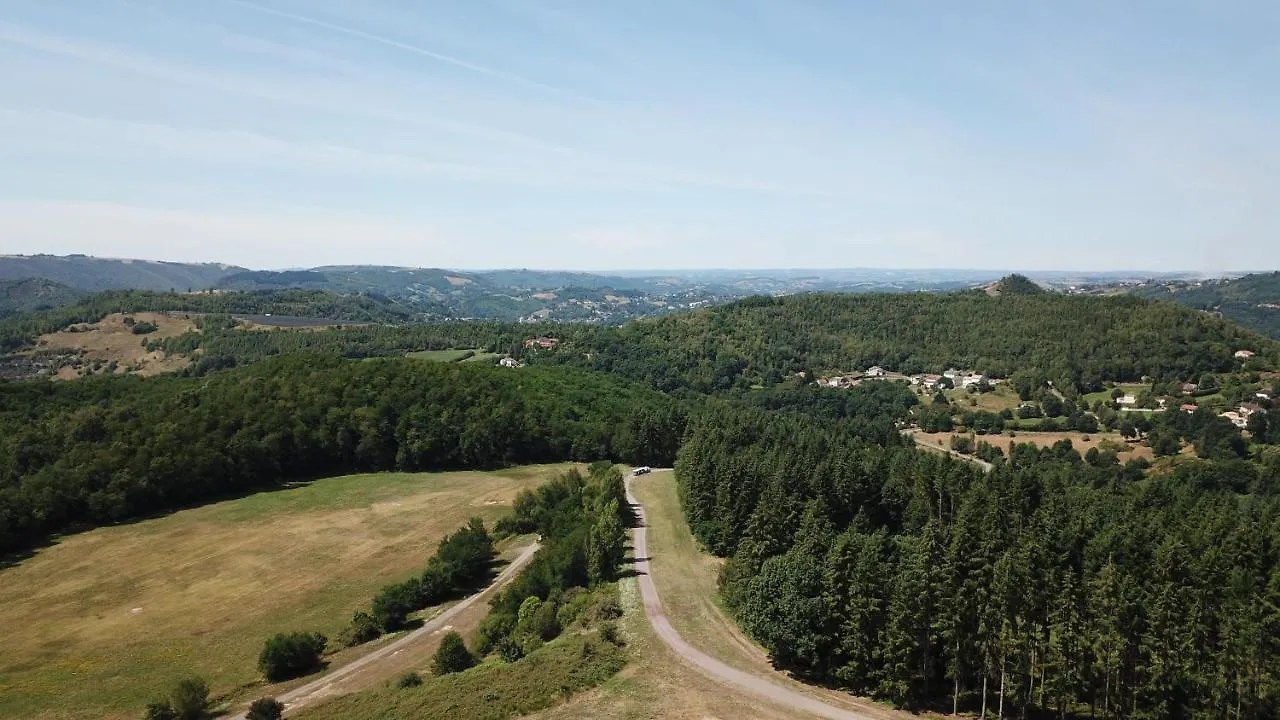 Maison Sur La Colline Cheminee Wifi Proche Thermes Aubin  Aubin (Aveyron)